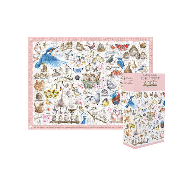 Wrendale Garden Birds Jigsaw