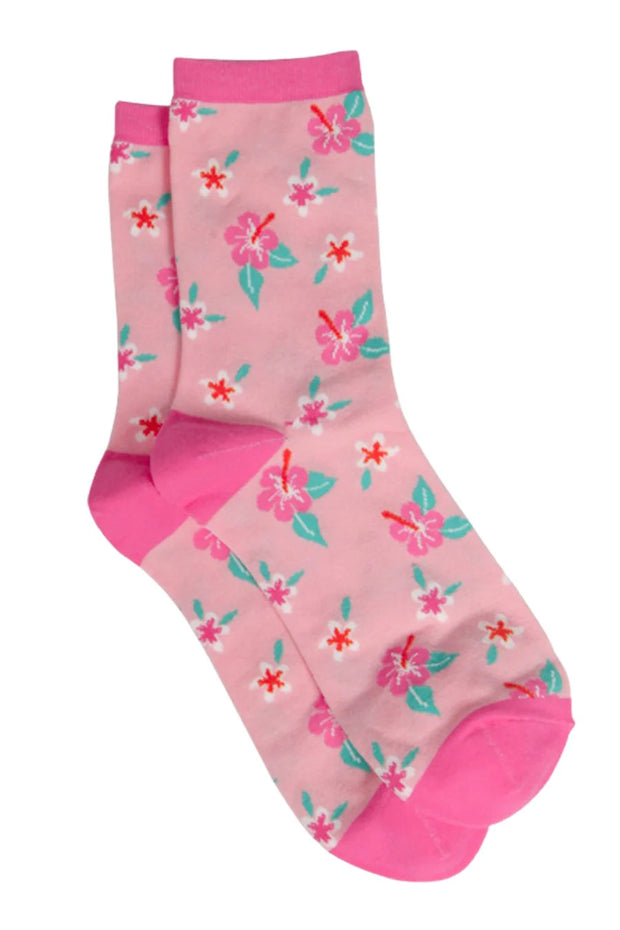 MSH Floral Bamboo Socks