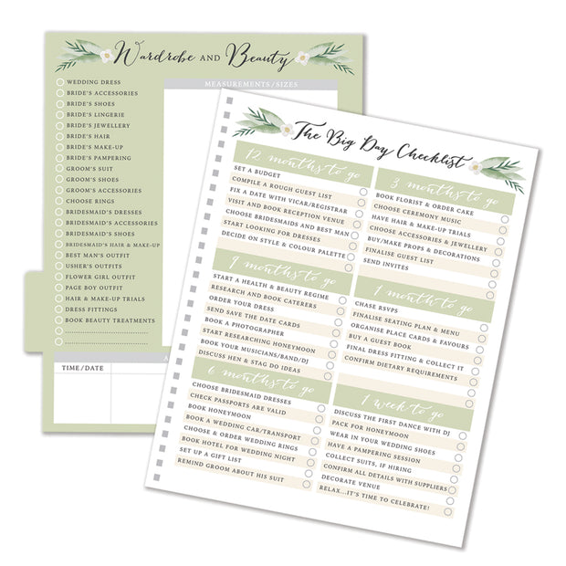 Rachel Ellen Wedding Planner Book