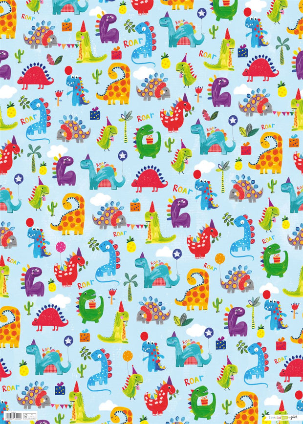 Glick Dinosaur Flat Wrap