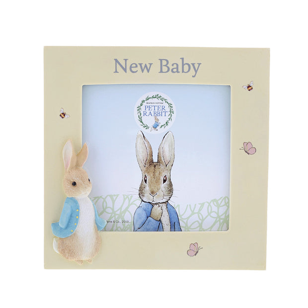 Enesco Peter Rabbit New Baby Photo Frame