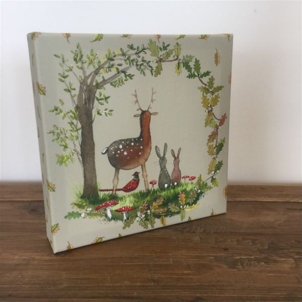 Alex Clark Woodland Animals Canvas