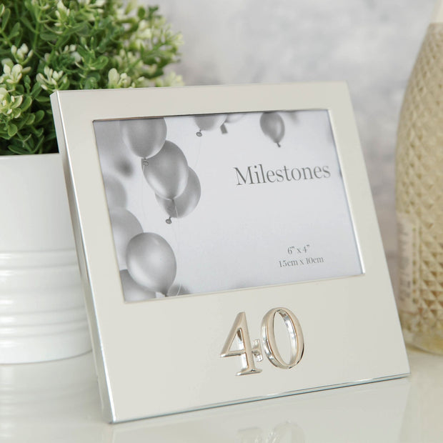 40th Photo Frame