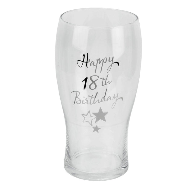 18th Beer Glass