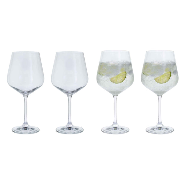 Dartington Cheers Gin & Tonic Copa Set of 4 Glasses