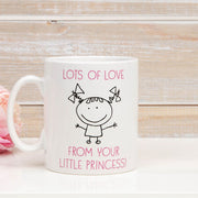 Widdop World's Best Mummy From Your Little Princess Mug